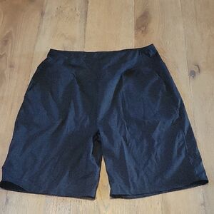 Gradual Black Athletic Shorts Plus Size XXL